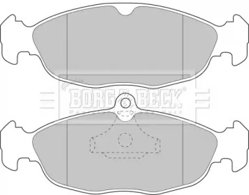 Комплект тормозных колодок BORG & BECK BBP1791