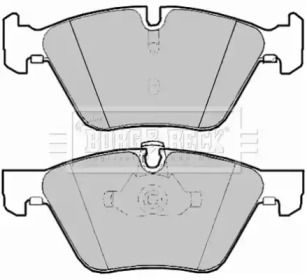 Комплект тормозных колодок BORG & BECK BBP1948