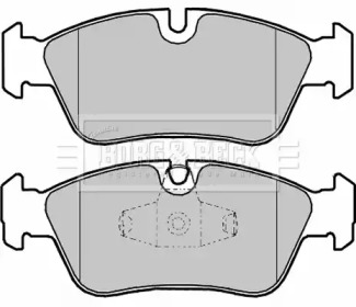 Комплект тормозных колодок BORG & BECK BBP1959