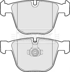 Комплект тормозных колодок BORG & BECK BBP1977