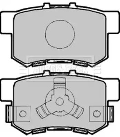 Комплект тормозных колодок BORG & BECK BBP1985