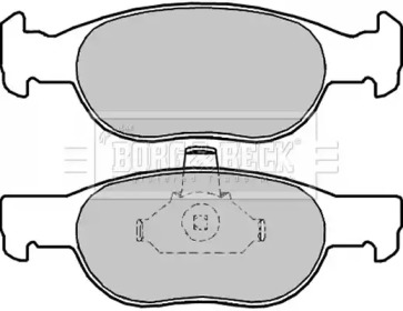 Комплект тормозных колодок BORG & BECK BBP2237