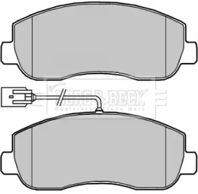 Комплект тормозных колодок BORG & BECK BBP2266