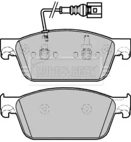 Комплект тормозных колодок BORG & BECK BBP2275