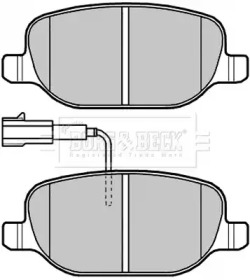 Комплект тормозных колодок BORG & BECK BBP2279