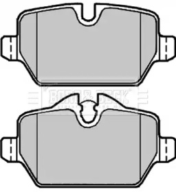 Комплект тормозных колодок BORG & BECK BBP2285