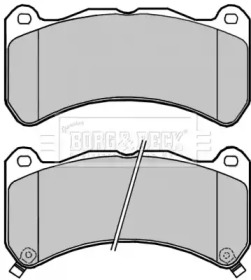 Комплект тормозных колодок BORG & BECK BBP2294