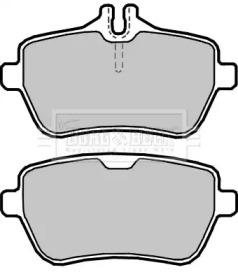 Комплект тормозных колодок BORG & BECK BBP2366