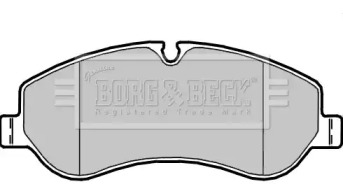 Комплект тормозных колодок BORG & BECK BBP2414