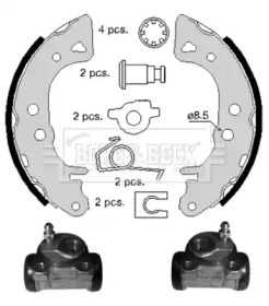 Комлект тормозных накладок BORG & BECK BBS1017K