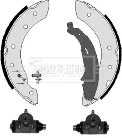 Комлект тормозных накладок BORG & BECK BBS1055K