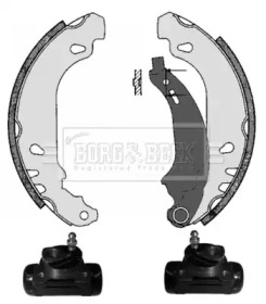 Комлект тормозных накладок BORG & BECK BBS1062K