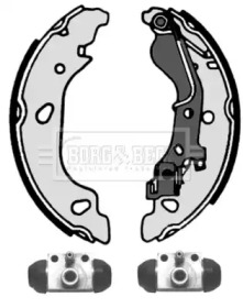 Комлект тормозных накладок BORG & BECK BBS1078K