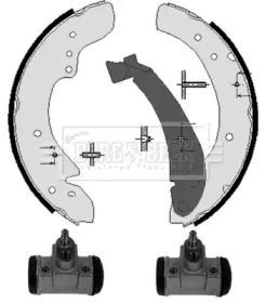 Комлект тормозных накладок BORG & BECK BBS1126K