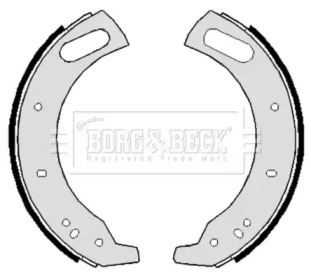 Комлект тормозных накладок BORG & BECK BBS6007