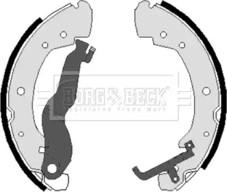 Комлект тормозных накладок BORG & BECK BBS6017