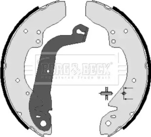 Комлект тормозных накладок BORG & BECK BBS6037