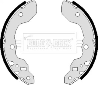 Комлект тормозных накладок BORG & BECK BBS6048