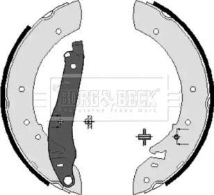 Комлект тормозных накладок BORG & BECK BBS6087