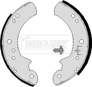 Комлект тормозных накладок BORG & BECK BBS6191