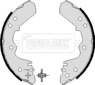 Комлект тормозных накладок BORG & BECK BBS6196