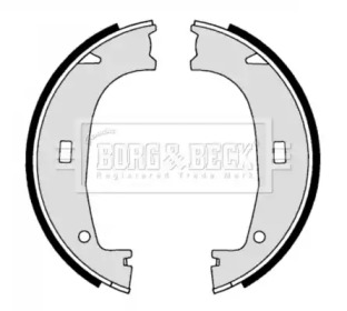 Комлект тормозных накладок BORG & BECK BBS6246