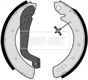 Комлект тормозных накладок BORG & BECK BBS6258