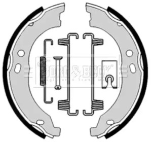 Комлект тормозных накладок BORG & BECK BBS6360