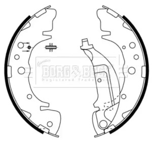 Комлект тормозных накладок BORG & BECK BBS6483