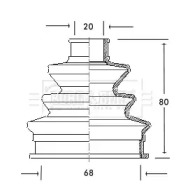 Пыльник BORG & BECK BCB2032