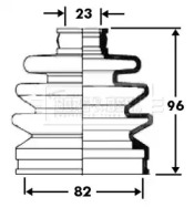 Пыльник BORG & BECK BCB2369