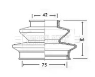 Пыльник BORG & BECK BCB2425