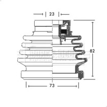 Пыльник BORG & BECK BCB2688