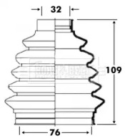 Пыльник BORG & BECK BCB6091