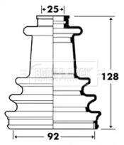 Пыльник BORG & BECK BCB6106