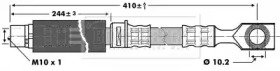 Шлангопровод BORG & BECK BBH6826