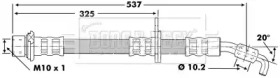 Шлангопровод BORG & BECK BBH6852