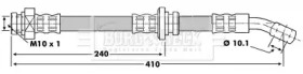 Шлангопровод BORG & BECK BBH6877