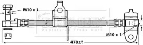 Шлангопровод BORG & BECK BBH6997