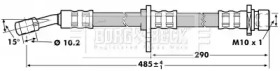 Шлангопровод BORG & BECK BBH7018