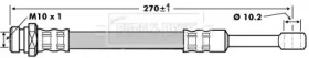 Шлангопровод BORG & BECK BBH7057