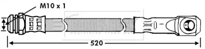 Шлангопровод BORG & BECK BBH7106