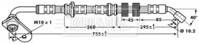 Шлангопровод BORG & BECK BBH7210