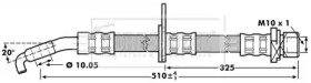 Шлангопровод BORG & BECK BBH7216