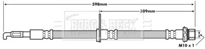 Шлангопровод BORG & BECK BBH7247