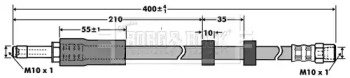 Шлангопровод BORG & BECK BBH7390