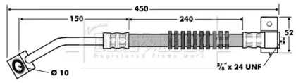 Шлангопровод BORG & BECK BBH7412