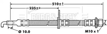 Шлангопровод BORG & BECK BBH7418