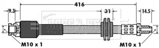 Шлангопровод BORG & BECK BBH7425