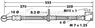 Шлангопровод BORG & BECK BBH7445